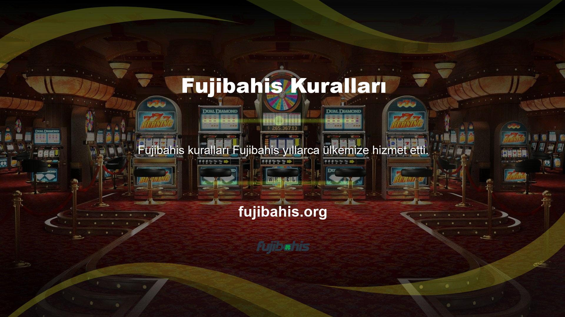 Fujibahis, oyun severlerin en sevdiği oyunlardan biridir